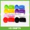 Portable silicone horn stand acoustic amplifier, horn speaker and volume booster, silicone loudspeaker stand