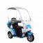 2016 new products 800W three wheel scooter with roof
