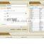 Portable facial skin analyzer machine with 3 spectrum can put into product