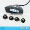 LCD tpms with external tpms sensor flat tyre sensor diy sensor XY-TPMS401E