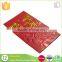 China Wholesale Embossed Hot Stamping Money Envelope Hong Bao With Custom Printing
