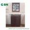 Flamed L Shape Bathroom Vanity quartz countertop