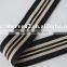 coloful design 100% elastic woven striped ribbon for wholesale
