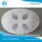 80g special white non woven round top cook cap disposable chef hat
