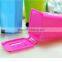 Pulley Environmental Clean Car Styling Colored Plastic Mini Desktop Trash Can