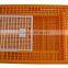Plastic Chicken Transport Cage Strong Live Poultry Turnover Crates With Lip