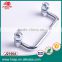 folded stainless steel handle bar for furniture