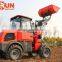 Everun Brand New 1.0 Ton Small Snow Bucket Wheel Loader With Luxury Cabin/ Quick Hitch