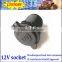 12V DC Waterproof Power socket with LED light