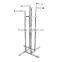 Floor Standing Metal Bag Display Stand With 10 Hooks