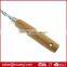 stainless steel wire potato masher with wood handle