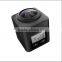 Newest Fashion 360 degree Full-Viewing sport dv camera 220 degree Fisheye Super wildangle Lens action camera