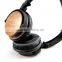 New Style wood headphone cool in-ear stereo wood earphone&earbud,wood earphone