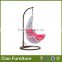 Maple leaf patio rattan hanging swing chair