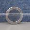 250ml 8oz frosted glass candle holder glass candle jar with metal lid