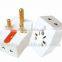 univeral ac power 3-round-pin electrical multi plug adaptor 5399