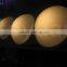 Led plastic outdoor led light ball changing colormodern hotel ceiling lamp