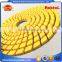 3" 50# diamond polishing pads hook and loop flexible marble granite concrete stone wet dry grinding floor disc
