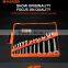 12pcs double open -end spanner set handle tools chrome vanadium spanner