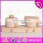 2017 New Design Preschool Toddlers Natural Wooden Dinner Set Toys W10B178