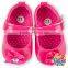 Plain Red Baby Shoes With Heart Soft Prewalker Shoes Fancy Baby Girls Shoes Wholesale