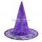 Hallowmas Cuspidal Witch Hat With Printed