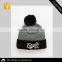 Custom Jacquard Beanie/acrylic Beanie/beanie Hat With Top Ball