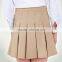 British Khaki Student Girl Skirt All-match Autumn Dress Pleated Skirt
