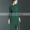 2017 new slim plicated cheongsam one piece dresses
