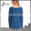 Custom woman yoga clothing running cheap long sleeve sport shirt