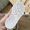 Grey Color Little Kids Casual Shoes Export Surplus Boys Canvas Slip-on Shoe Excess Stock