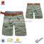 6 pockets custom design low price mens cargo shorts