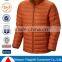 Factory Custom Ultra Light Men Winter Down Jackets 90% Down 10% Feather