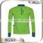 High quality OEM sportswear 1/3 zipper long sleeve men t shirt