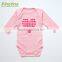 Fashion Style Long Sleeve Baby Clothes Printed Baby Romper