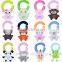 12 designs stocked ,animal fancy baby bibs , cheap cotton baby bib