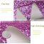 fully stock pu glitter fabric sheet