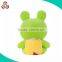 OEM custom cheap stuffed plush frog animal baby toy