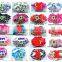 Multicolor satin baby ruffle diaper cover shorts bloomers
