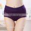 yellow high bamboo fiber period briefs panties/zdm breathable 10 color period panties underwear