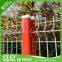 powder coated wire mesh / steel fence panels