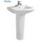 HT305 Bathroom Vanity Ceramic Basin With Pedestal Bathroom Sets