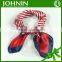 Latest comfortable digital print colorful JOHNIN brand square silk satin scarves