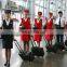 Classical fashion wool fabric for flight attendant airline staff corporate suits stewardess uniforms
