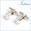 Boat Anchor Men Shirt Silver Cufflinks