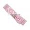 New design baby lace headband silk bowknot with pearl lace headband for children