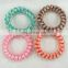 New Arrival Telephone Cord Line Hair Ties, Heart Print Elastic Hair Ties Telephone Wire Hair Band