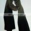 Ombre silk pashmina wool in two tone colour shawl...