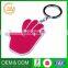 Factory Direct Price Custom Oem custom silicone 3d cartoon keychain figure indonesia