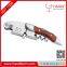 Color Wood Wine Corkscrew,With a Comfortable Rosewood handle,Wine And Beer Bottle Opener For Bartenders, Waiters
